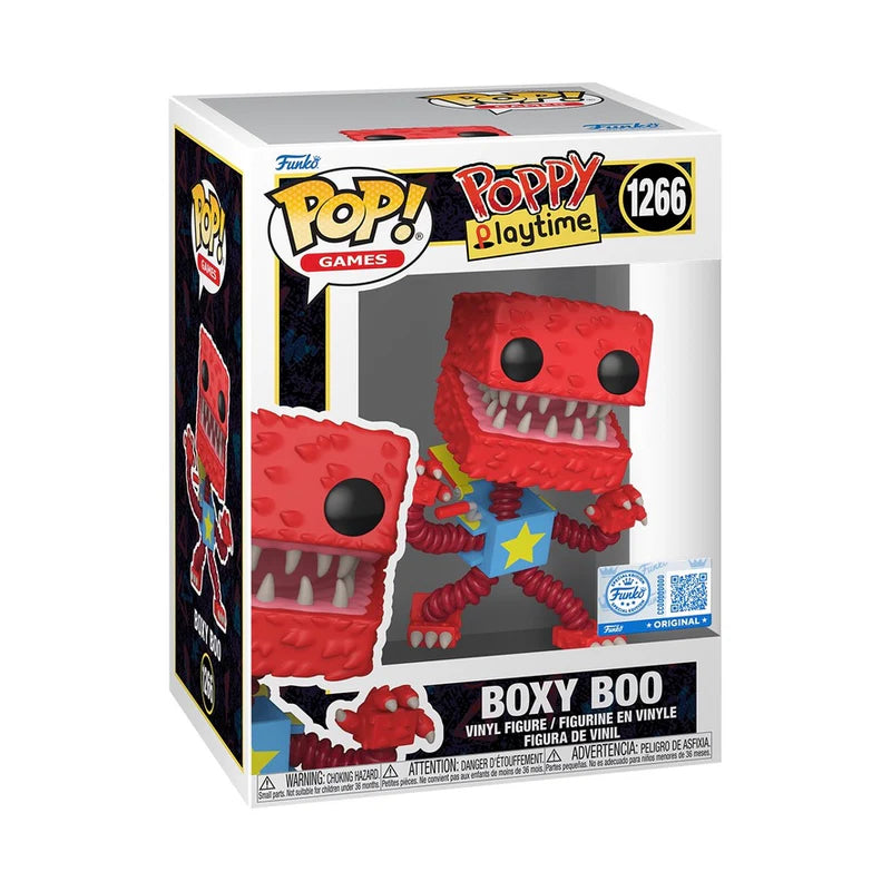 Funko Pop! Games: Poppy Playtime - Boxy Boo #1266 [Funko Special Edition] *PREORDER*
