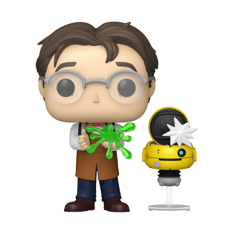 Funko Pop! Movies: Flubber - Professor Brainard with Weebo / Flubber with Glasses *PREORDER*