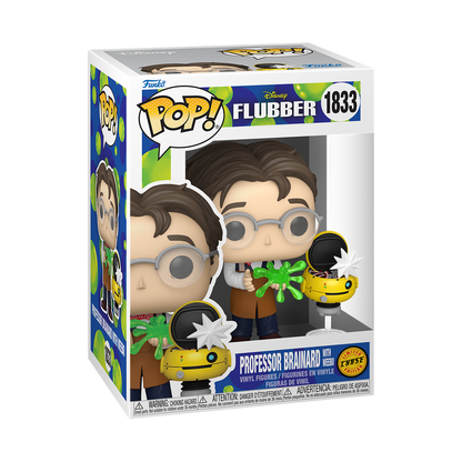 Funko Pop! Movies: Flubber - Professor Brainard with Weebo / Flubber with Glasses *PREORDER*