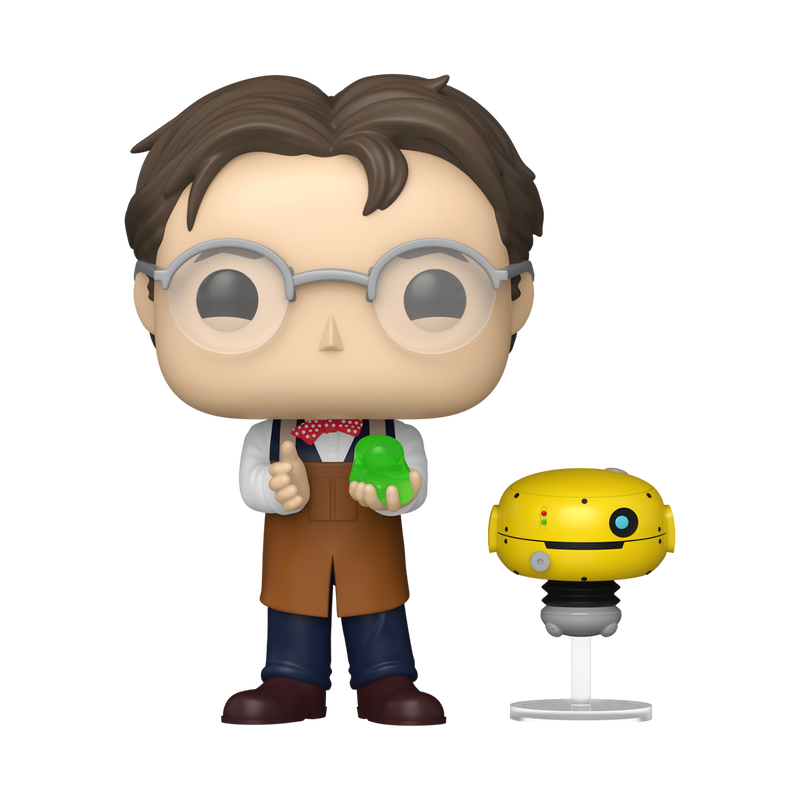 Funko Pop! Movies: Flubber - Professor Brainard with Weebo / Flubber with Glasses *PREORDER*
