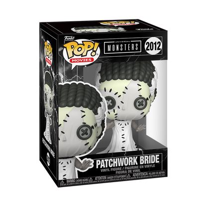 Funko Pop! Movies: Universal Monsters (Patchwork) - Invisible Man / Dracula / Bride / Frankenstein *PREORDER*
