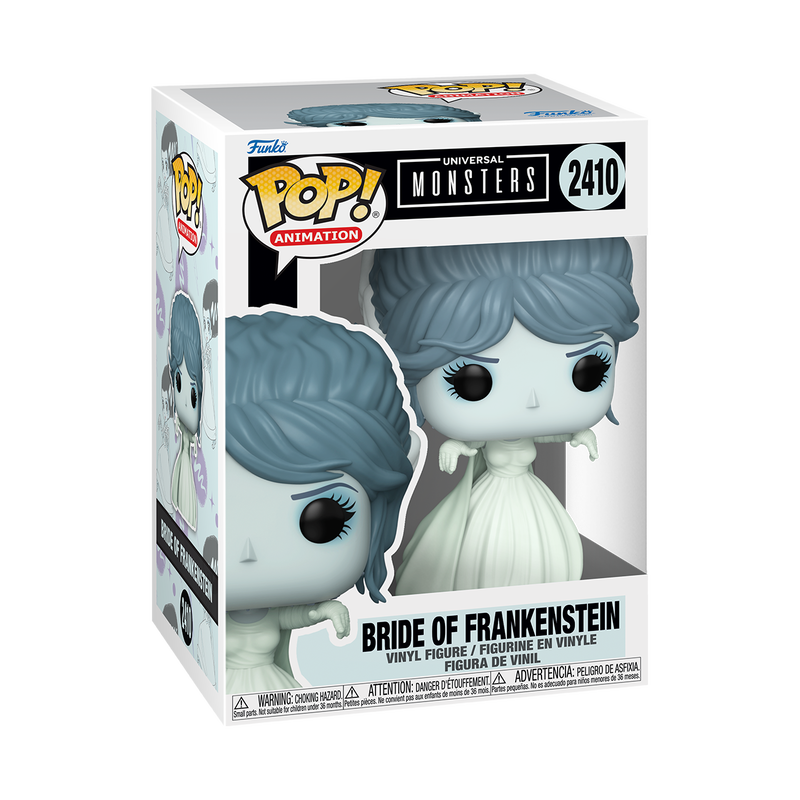 Funko Pop! Animation: Universal Monsters (Anime) - Invisible Man / Dracula / Bride Of Frankenstein / Frankenstein
