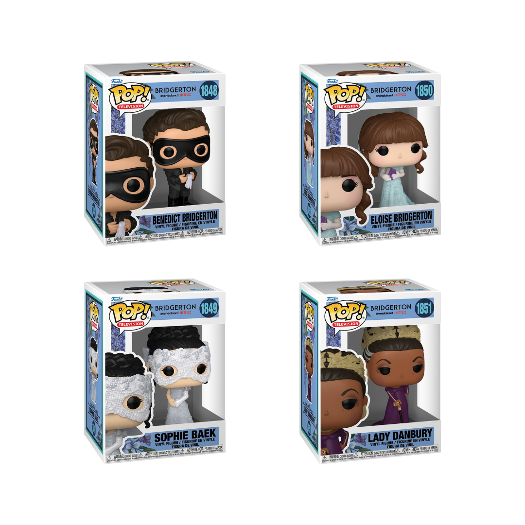 Funko Pop! Television: Bridgerton - Benedict / Eloise / Sophie Baek / Lady Danbury