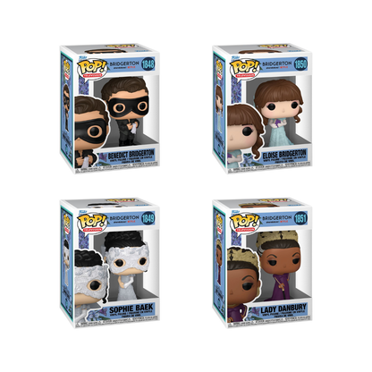 Funko Pop! Television: Bridgerton - Benedict / Eloise / Sophie Baek / Lady Danbury