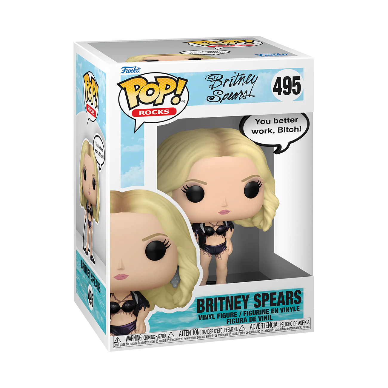 Funko Pop! Rocks: Music - Britney Spears (Sayings) #495