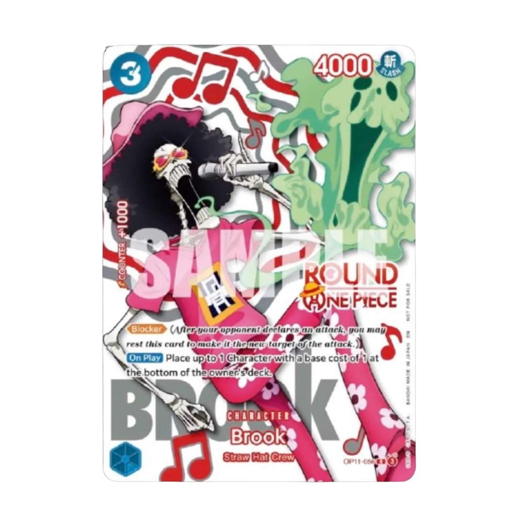 One Piece TCG: Round 1 Promos (English) - Monkey D. Luffy / Roronoa Zoro / Nami / Franky / Usopp / Tony Tony Chopper / Sanji / Nico Robin / Brook / Jinbe