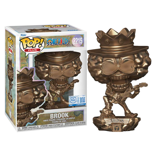 Funko Pop! Anime: One Piece - Plus! Brook (Bronze) #2215 [Funko Special Edition]