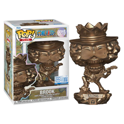 Funko Pop! Anime: One Piece - Plus! Brook (Bronze) #2215 [Funko Special Edition]