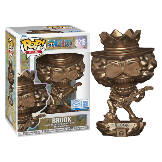 Funko Pop! Anime: One Piece - Plus! Brook (Bronze) #2215 [Funko Special Edition]