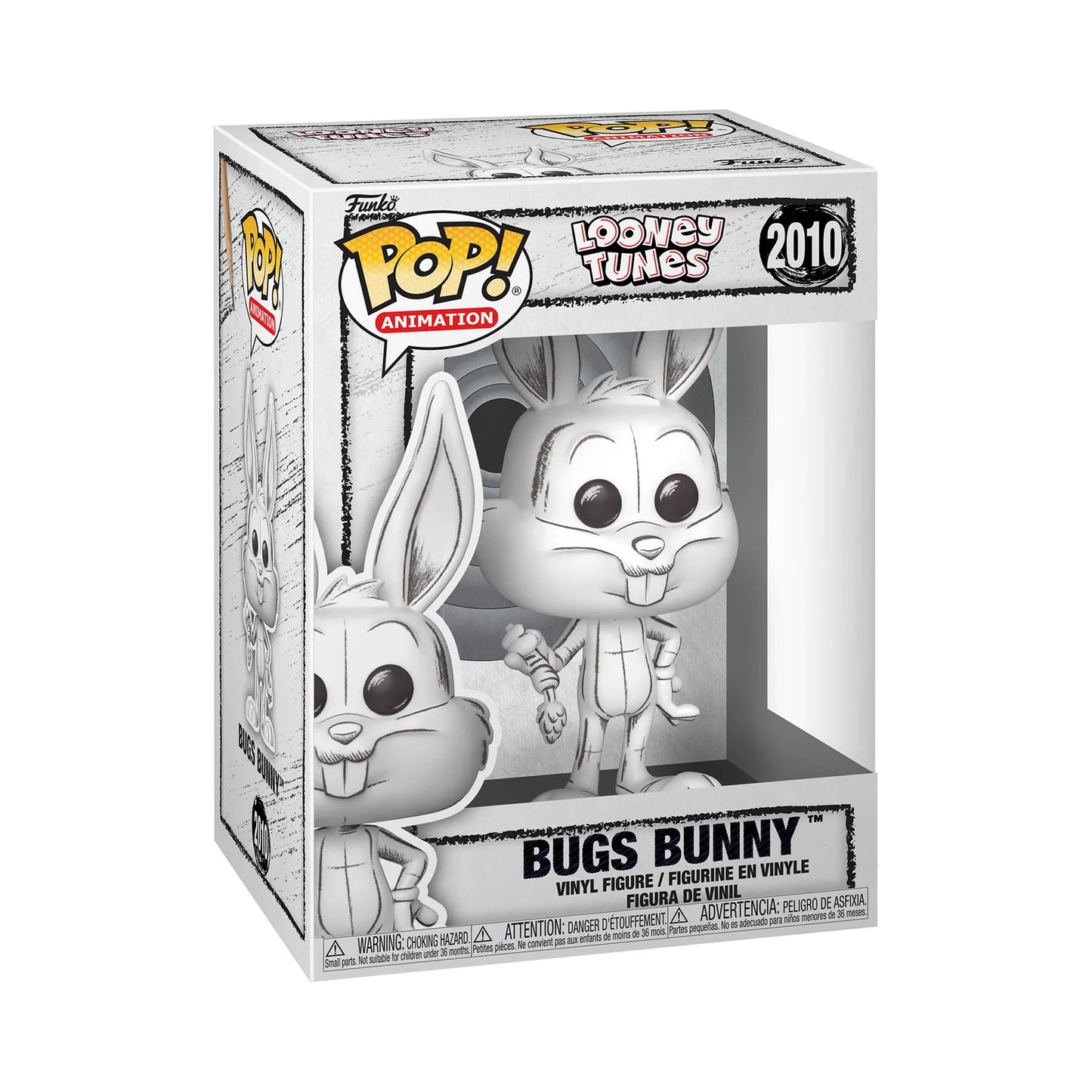 Funko Pop! Animation: Looney Tunes (Sketch) - Bugs Bunny / Daffy Duck / Porky Pig / Sylvester & Tweety / Tasmanian Devil *PREORDER*