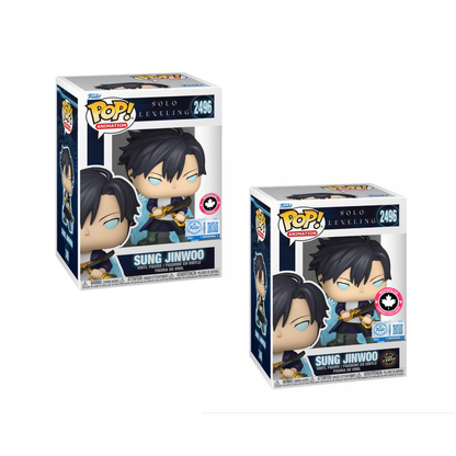 Funko Pop! Anime: Solo Leveling - Sung Jinwoo #2496 [MyPops Canada Exclusive] *PREORDER*