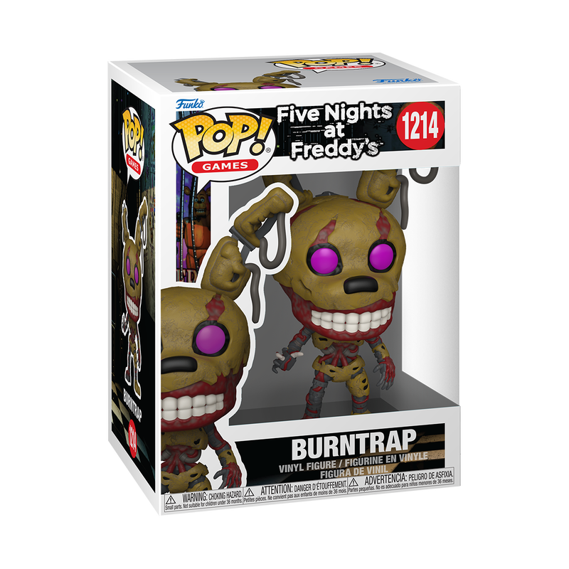 Funko Pop! Games: Five Nights At Freddy's (FNAF) - Burntrap / Costumed Mimic / The Mimic *PREORDER*