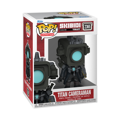 Funko Pop! Animation: Skibidi Toilet - Titan Cameraman / Titan Speakerman / Titan TV Man / Juggernaut Astro Toilet *PREORDER*