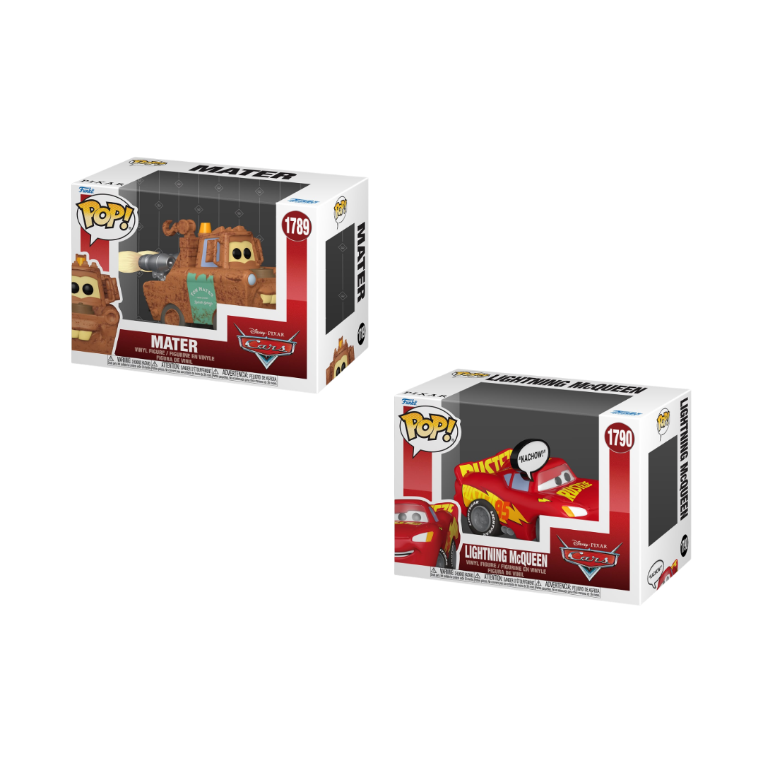 Funko Pop! Disney: Cars - Mater / Lightning McQueen *PREORDER*