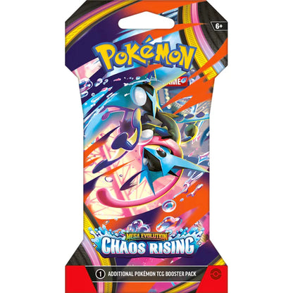 Pokemon TCG: Mega Evolution - Chaos Rising Single Sleeved Booster Pack *PREORDER*