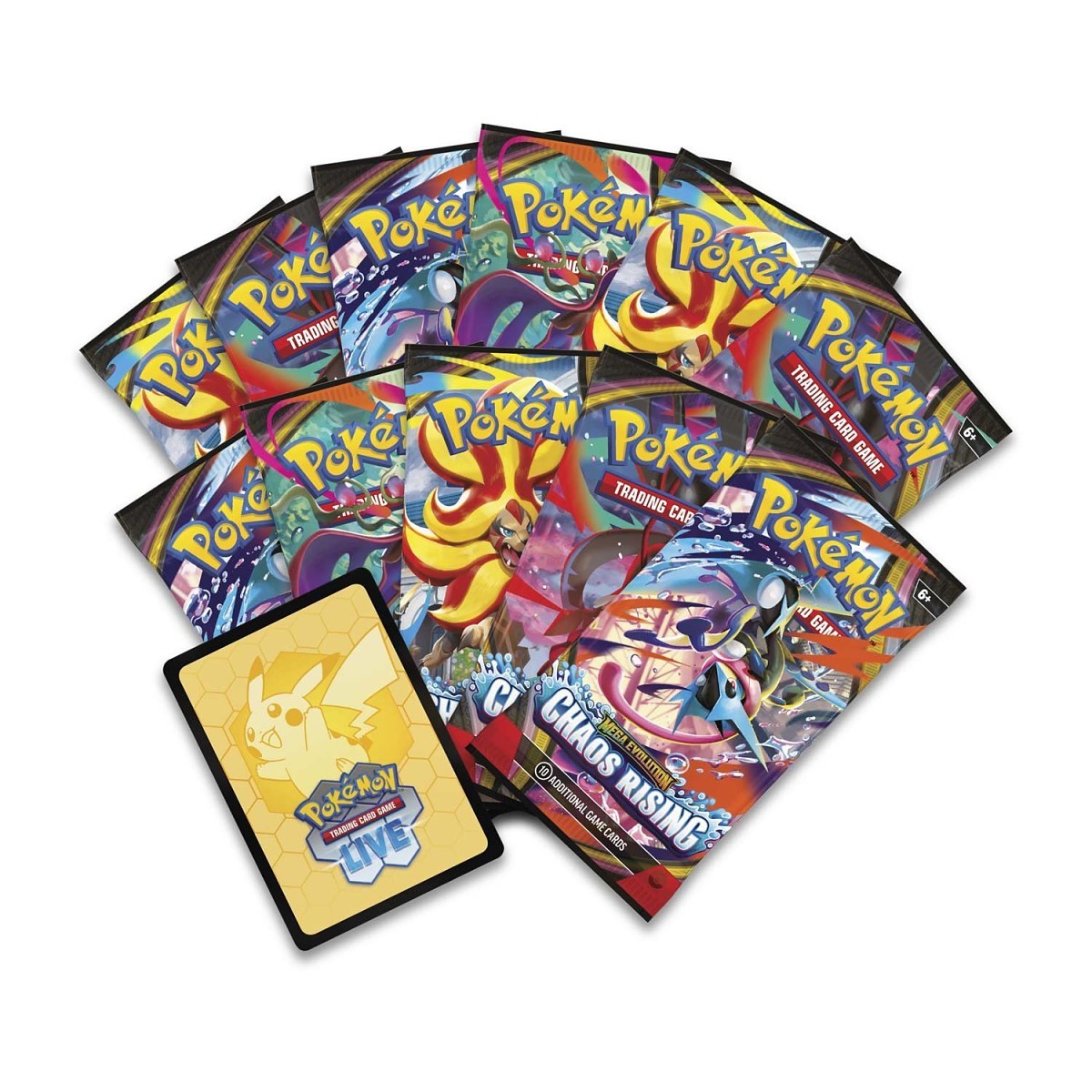 Pokemon TCG: Mega Evolution - Chaos Rising Elite Trainer Box (ETB) [Pokemon Center Exclusive]