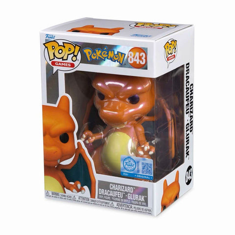Funko Pop! Games: Pokemon - Charizard (Pearlescent) #843 [Funko Special Edition - Pokemon Center Exclusive] *PREORDER*