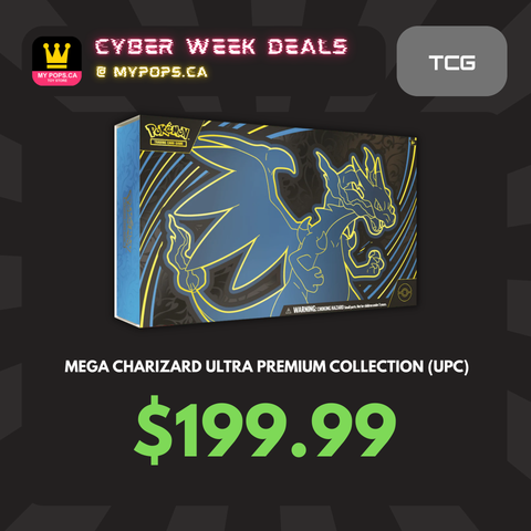*CYBER WEEK* Pokemon TCG: Mega Charizard X ex Ultra Premium Collection (UPC)