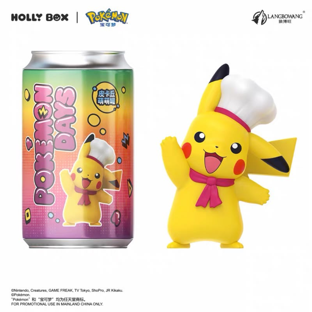Holly Box x Pokemon - Pokemon Days Pikachu "Picknick" Series Soda Can Figure *PREORDER*