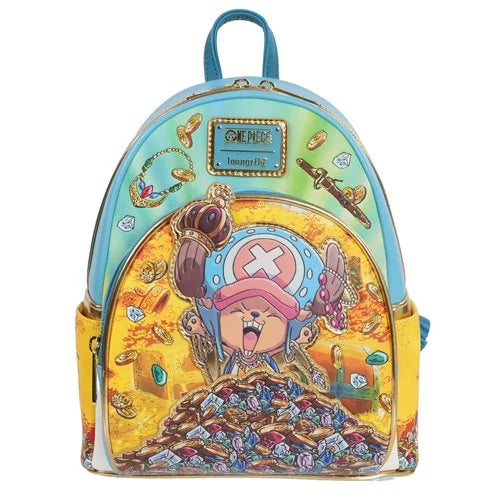 Loungefly: One Piece - Tony Tony Chopper Treasure Mini Backpack [Entertainment Earth Exclusive] *PREORDER*