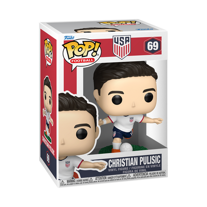 Funko Pop! Sports: Football / Soccer (USA Team) - Christian Pulisic / Gio Reyna / Weston McKennie / Antonee Robinson / Tyler Adams *PREORDER*