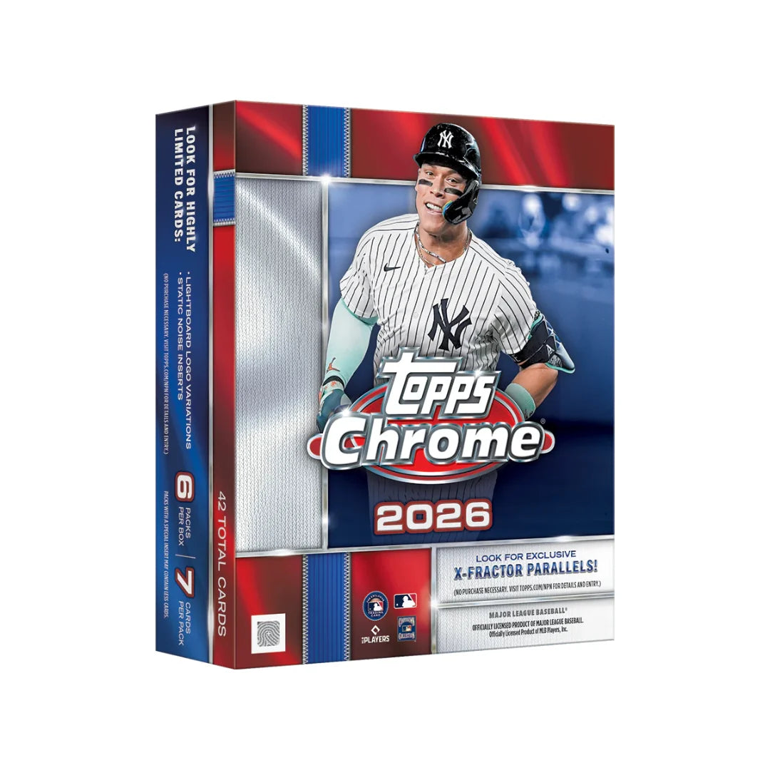 Topps: Chrome - 2026 Baseball Mega Box