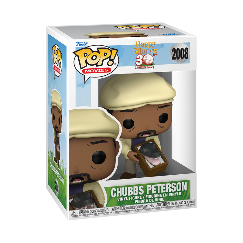 Funko Pop! Movies: Happy Gilmore (30th Anniversary) - Alligator / Deluxe! Happy Gilmore / Chubbs / Shooter McGavin / Hal L *PREORDER*