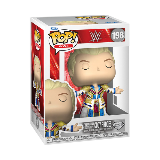 Funko Pop! Sports: WWE - Cody Rhodes (Diamond) / Bray Wyatt / Deluxe Roman Reigns / Premium Eddie Guerrero *PREORDER*