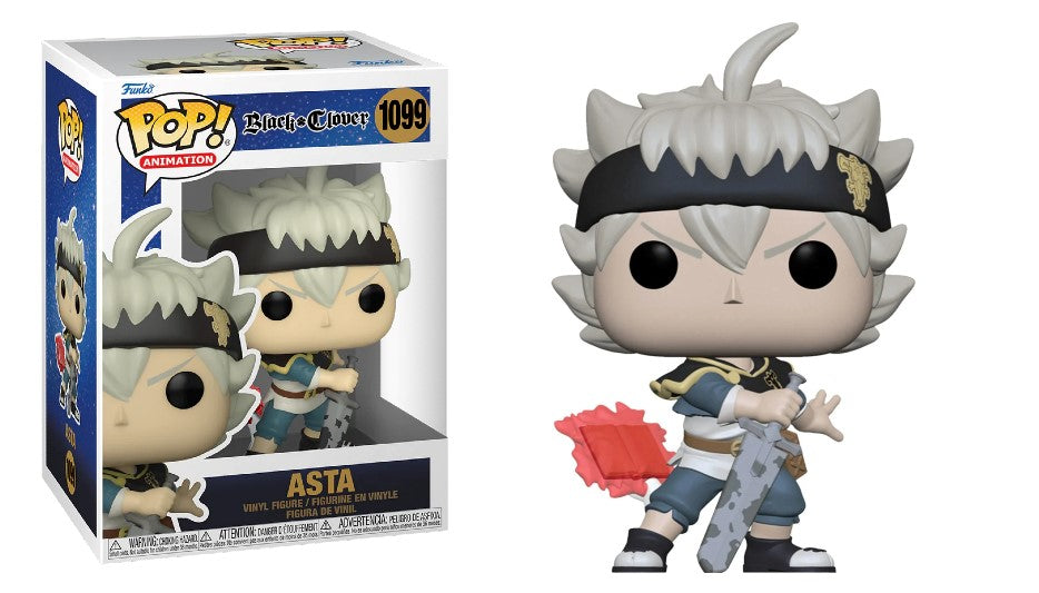 Funko Pop! Anime: Black Clover - Black Asta #1099