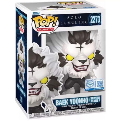 Funko Pop! Anime: Solo Leveling - Baek Yoonho (Silver Mane) #2273 [Funko Special Edition - Chalice Collectibles Exclusive] *PREORDER*