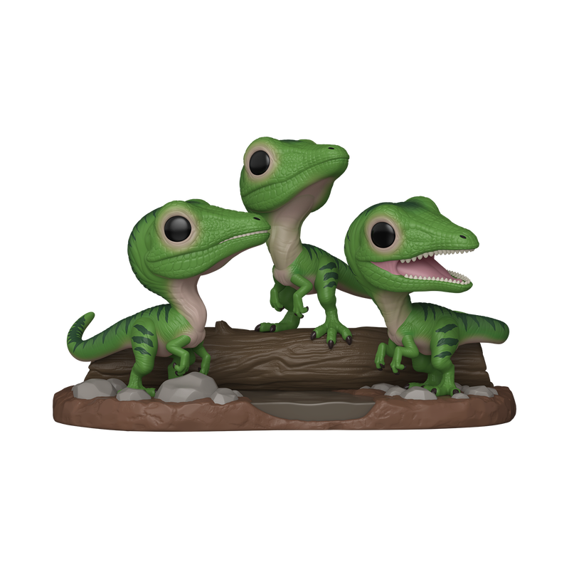 Funko Pop! Movies: Jurassic Park - Alpha Raptor / Baby Stegosaurus / Premium! Compsognathus / Tiger Raptor *PREORDER*