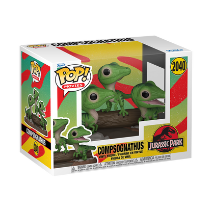 Funko Pop! Movies: Jurassic Park - Alpha Raptor / Baby Stegosaurus / Premium! Compsognathus / Tiger Raptor *PREORDER*