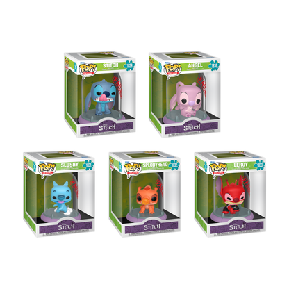 Funko Pop! Disney: Lilo & Stitch (Containment Capsules) - Stitch / Angel / Slushy / Splodyhead / Leroy *PREORDER*