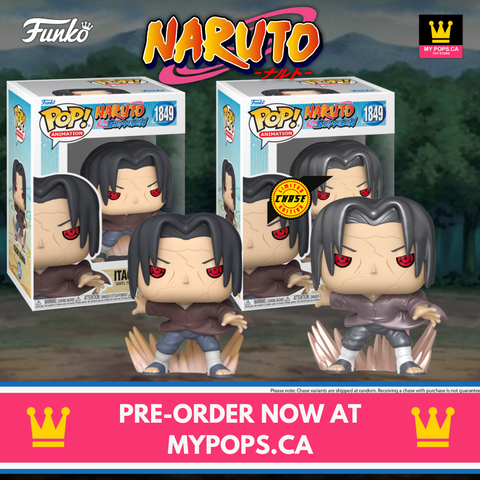 Funko Pop! Naruto: Itachi Uchiha (Reanimation) #1849 (Chalice or Special Edition Exclusive)