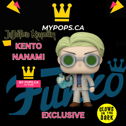 Funko Pop! ANIMATION: JUJUTSU KAISEN KENTO NANAMI GLOW IN THE DARK #1490 [MYPOPS CANADA EXCLUSIVE]