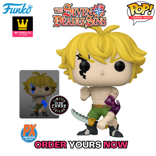 Funko Pop! Anime: Seven Deadly Sins - Meliodas (Demon Mode) #1344 [Exclusive]