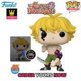 Funko Pop! Anime: Seven Deadly Sins - Meliodas (Demon Mode) #1344 [Exclusive]