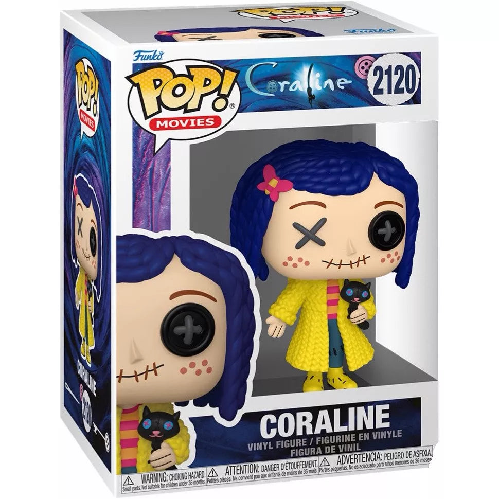 Funko Pop! Movies / Television (Patchwork) - Emily / Beetlejuice / Coraline / Wednesday *PREORDER*