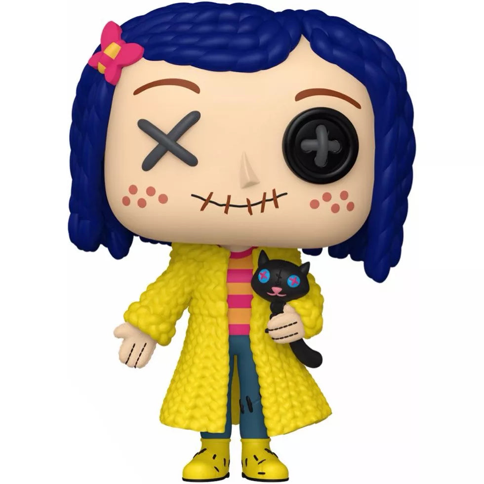 Funko Pop! Movies / Television (Patchwork) - Emily / Beetlejuice / Coraline / Wednesday *PREORDER*