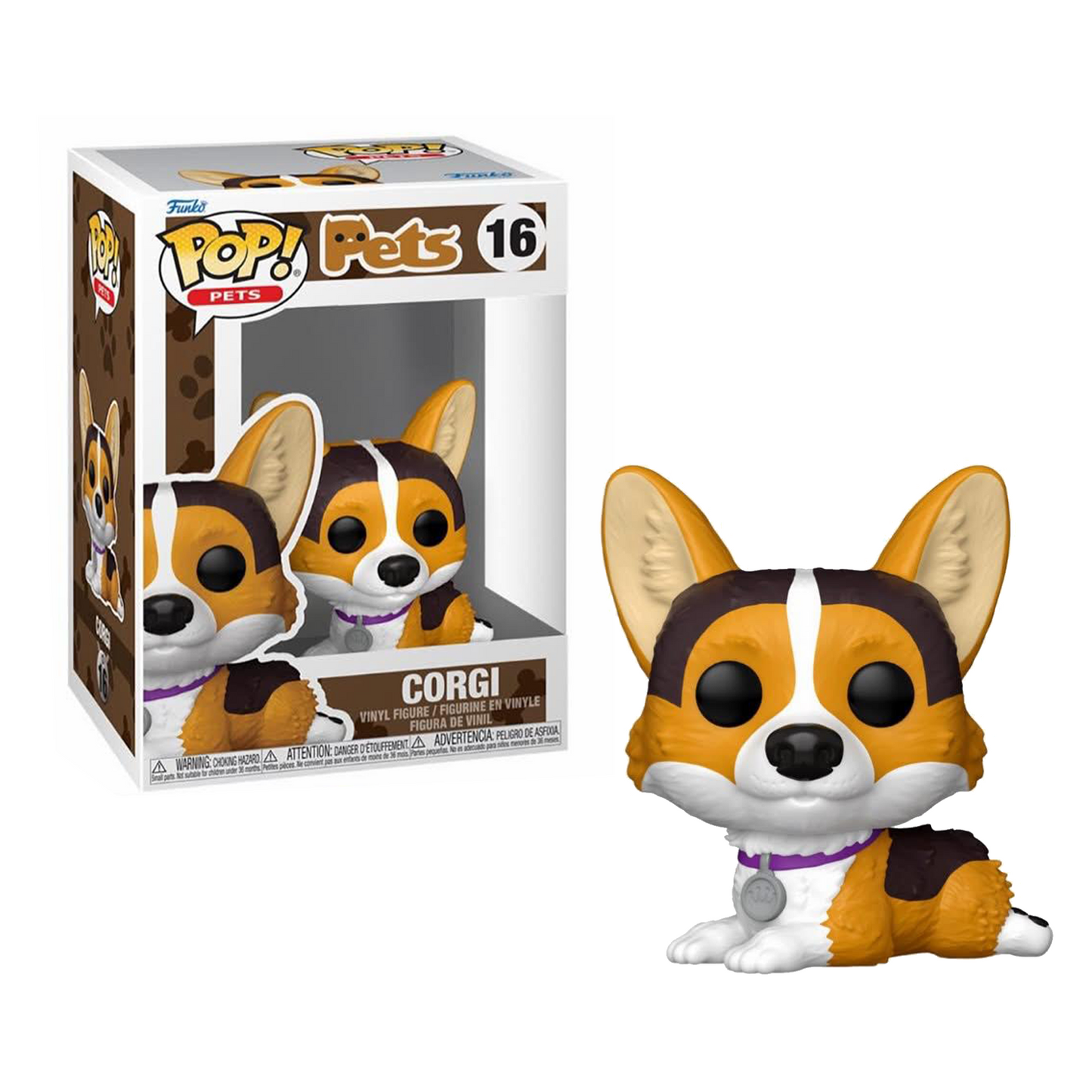 Funko Pop! Pets - Golden Retriever / Corgi / Persian / Sphynx