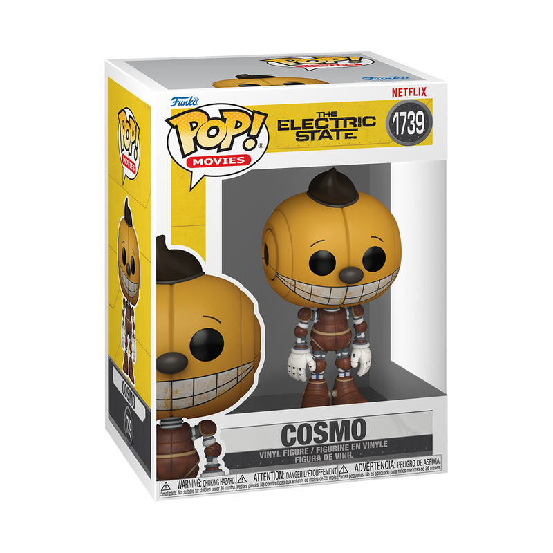 Funko Pop! Movies: The Electric State - Michelle / Cosmo / Keats / Herman / Mr. Peanut Character