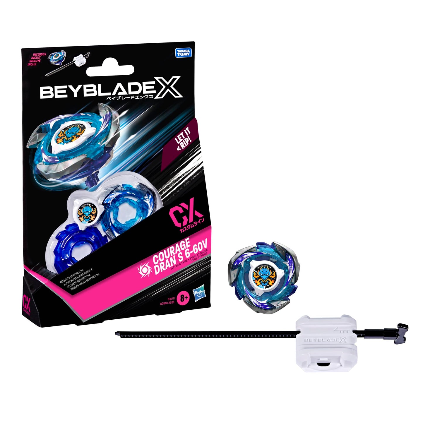 Beyblade X - Courage Dran S 6-60V CX Starter Pack