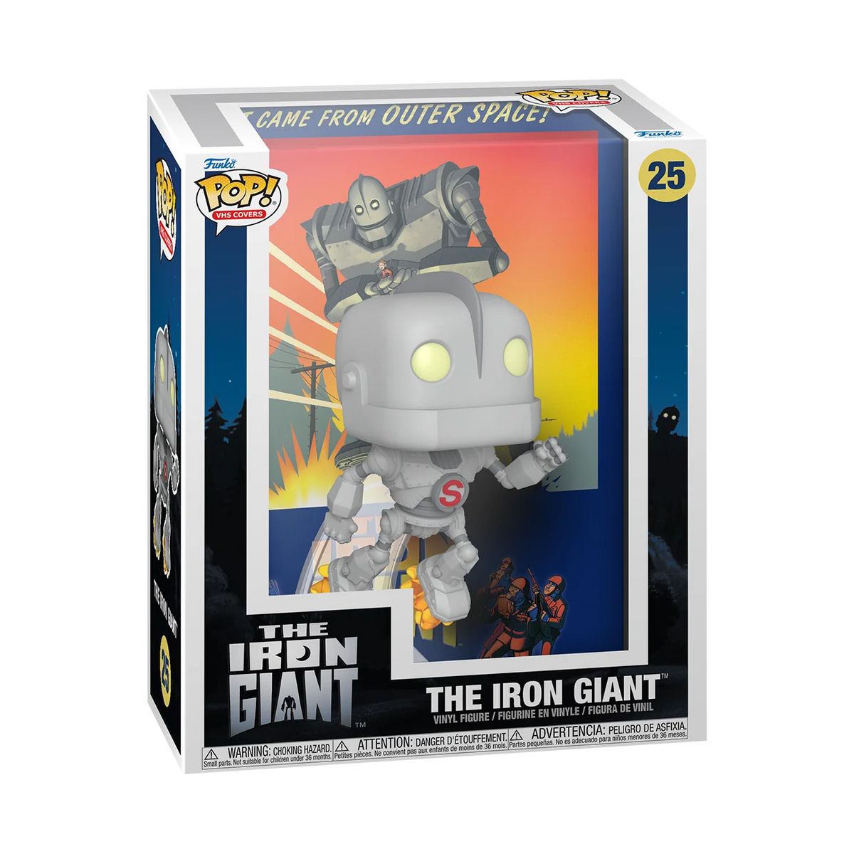 Funko Pop! Movies: The Iron Giant - Comic Cover #25 / with Hogarth Hughes #2077 *PREORDER*