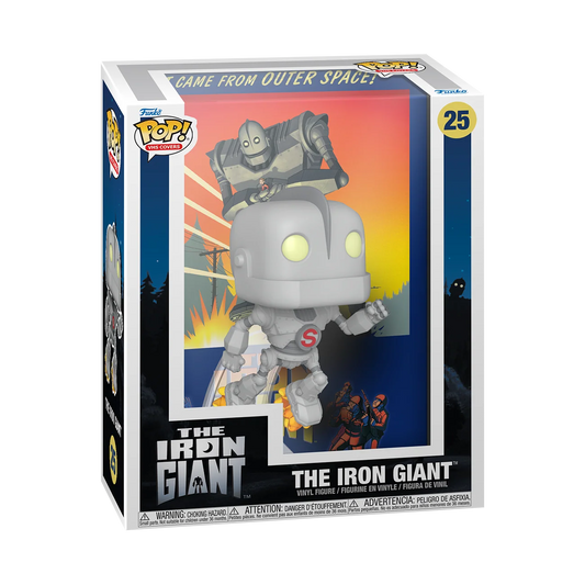 Funko Pop! Movies: The Iron Giant - Comic Cover #25 / with Hogarth Hughes #2077 *PREORDER*