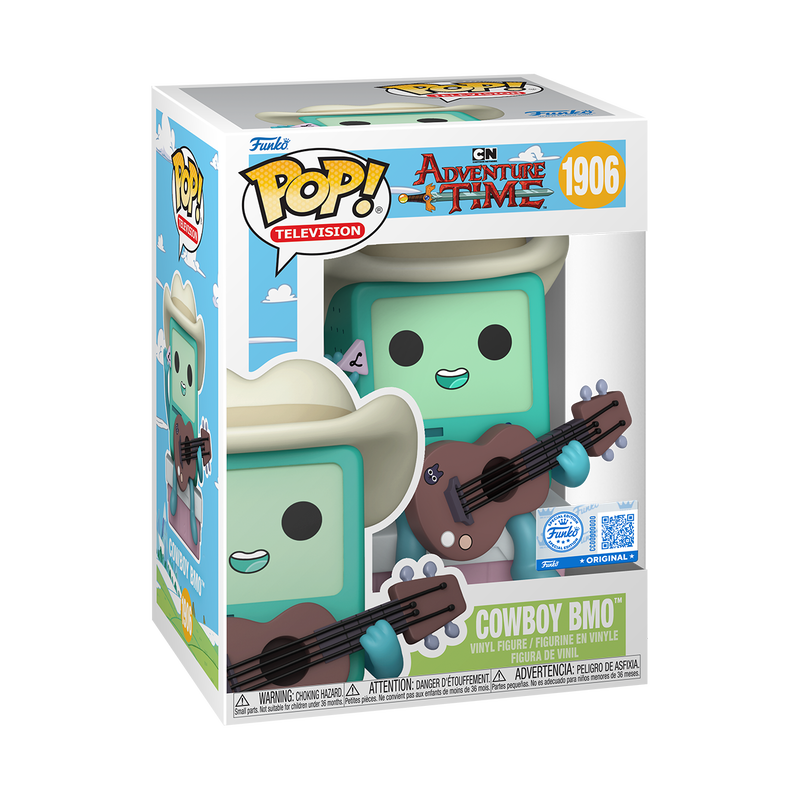 Funko Pop! Animation: Adventure Time - Cowboy BMO #1906 [Funko Special Edition] *PREORDER*