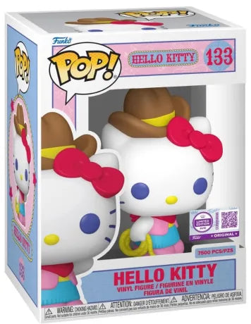 Funko Pop! Sanrio - Hello Kitty (Cowgirl) #133 [Funko Limited Edition - 7,500pcs]