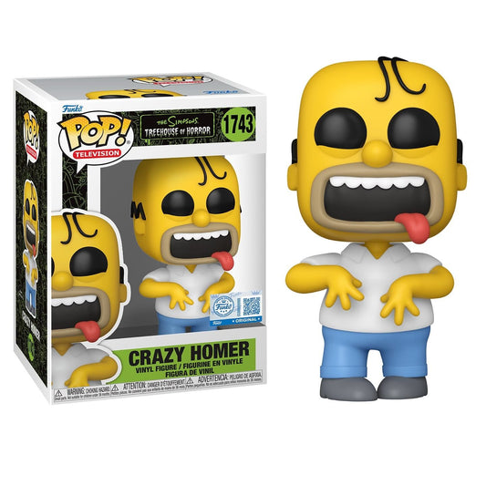 Funko Pop! Television: The Simpsons - Crazy Homer #1743 [Funko Special Edition]