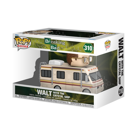 Funko Pop! Television: Breaking Bad - Rides! Walt with The Crystal Ship #310 *PREORDER*