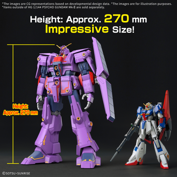 BANDAI HG 1/144 PSYCHO GUNDAM Mk-Ⅱ