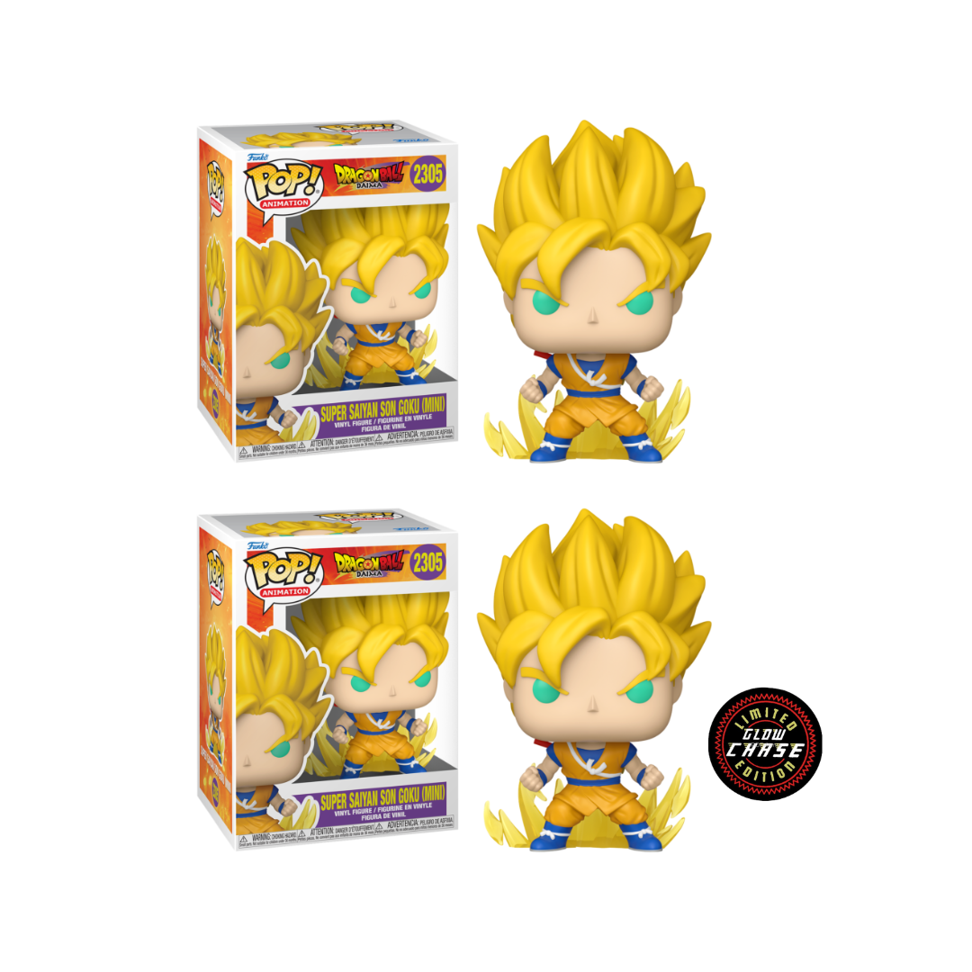 Funko Pop! Anime: Dragon Ball Daima - Super Saiyan Son Goku / Glorio / Panzy / King Gomah / Dr. Arinsu / Supreme Kai *PREORDER*